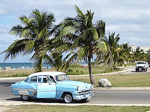 1950's car in Havana